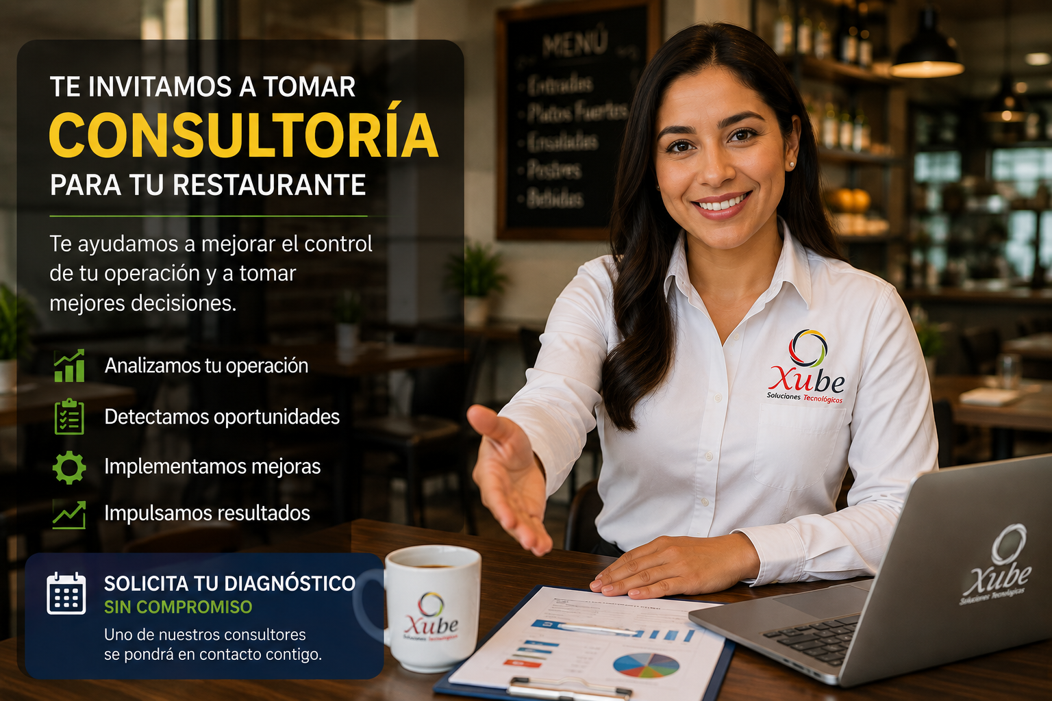 Consultoría profesional para restaurantes XUBE