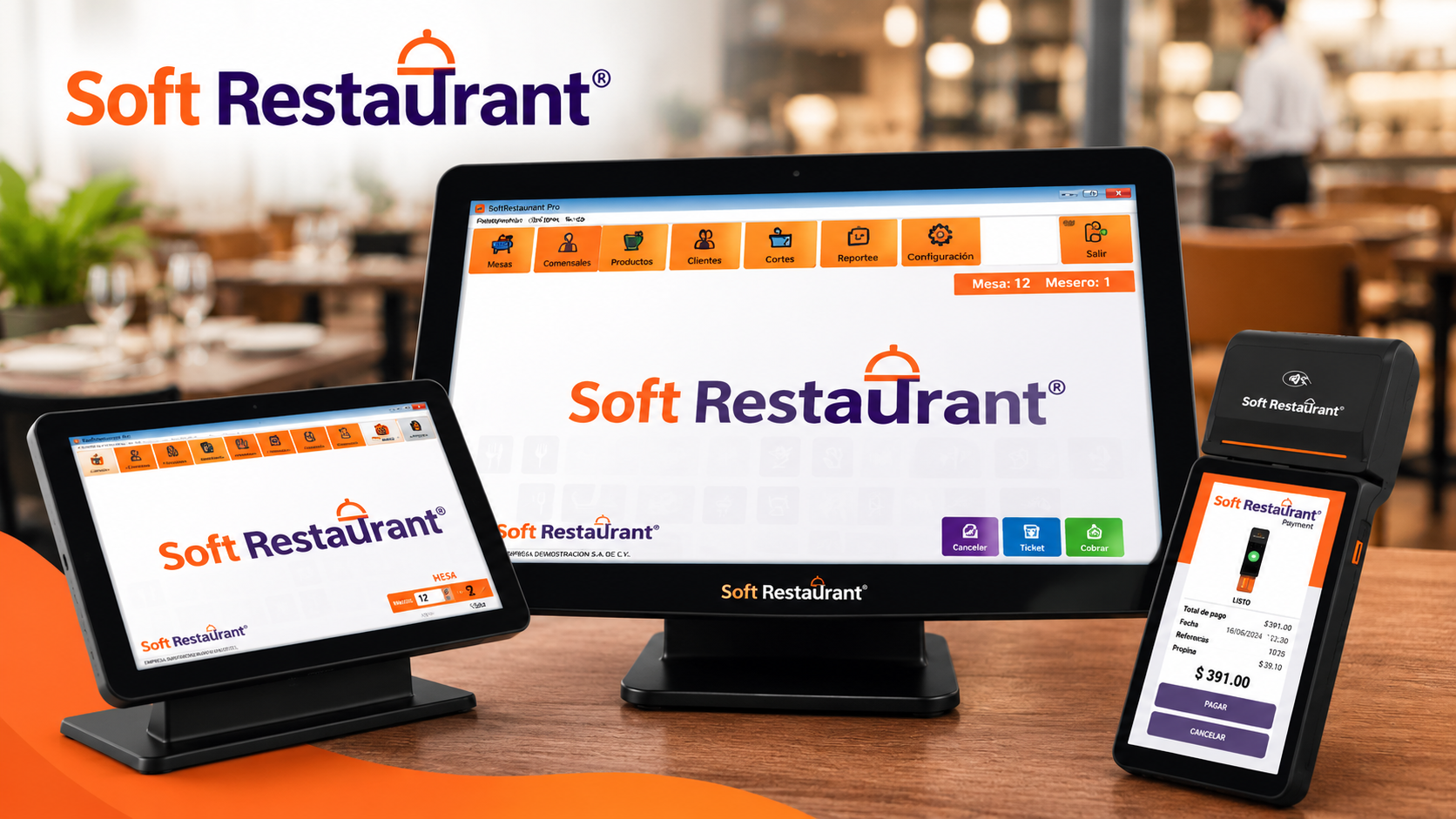 Soft Restaurant software para restaurantes